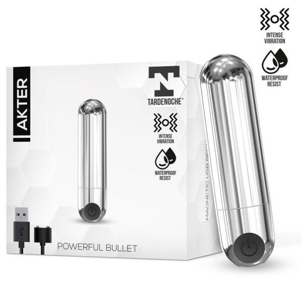 Bala recargable USB Akter