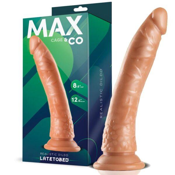 Realistic dildo Cage 8.6" Max and CO
