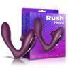 Vibrador doble con succionador Rush - Imagen 2