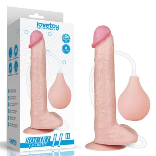 Dildo realístico squirting 11"