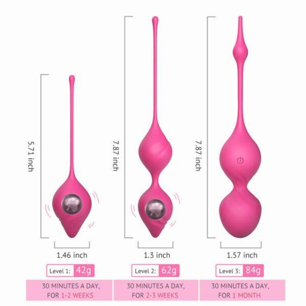 Vibrating kegel ball set - Imagen 5