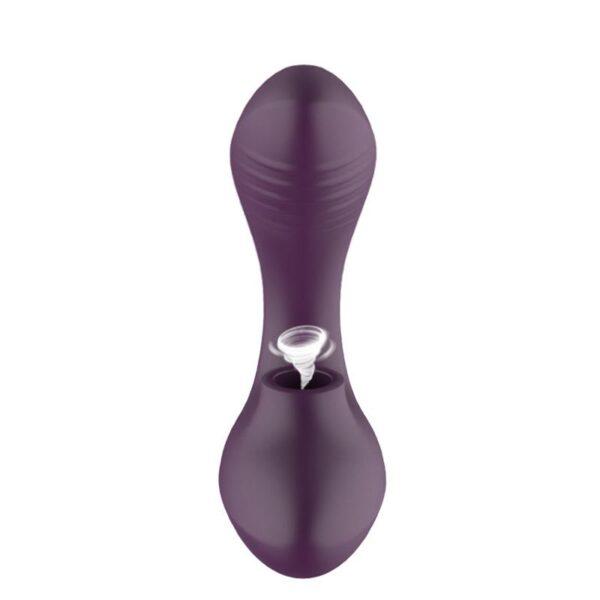Vibrador doble con succionador Rush - Imagen 4