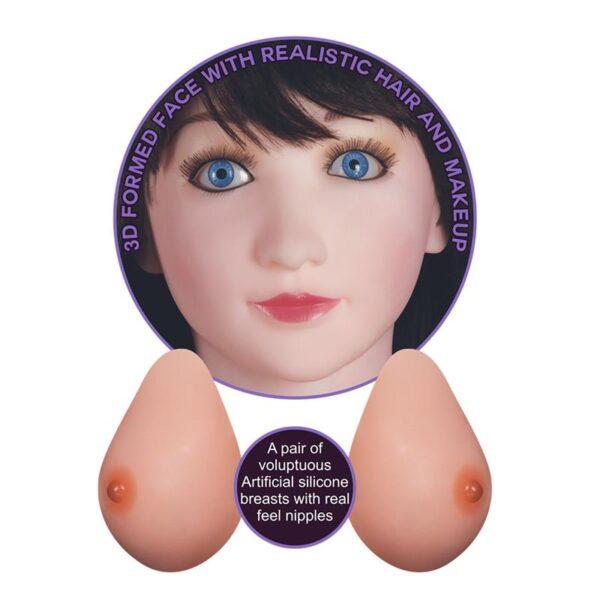 Muñeca Boobie super Lovedoll morena - Imagen 3