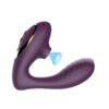 Vibrador doble con succionador Rush