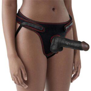 Easy strapon negro 7.5"