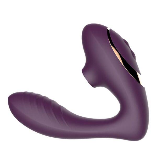 Vibrador doble con succionador Rush - Imagen 3