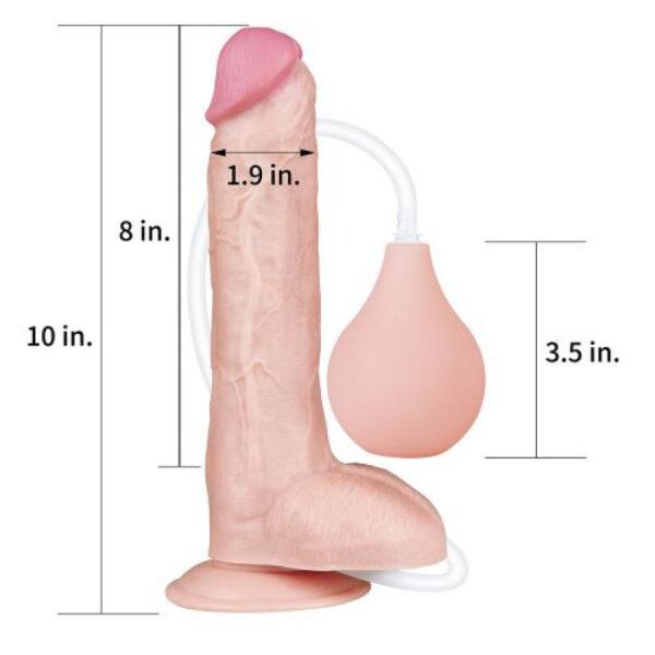 Dildo realístico squirting 10" - Imagen 10