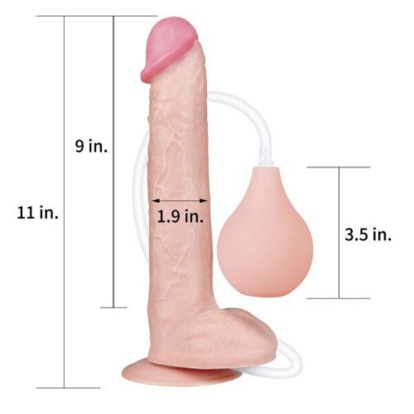 Dildo realístico squirting 11" - Imagen 9