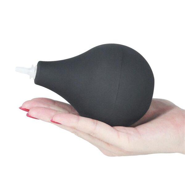 Dildo squirting 9" negro - Imagen 8