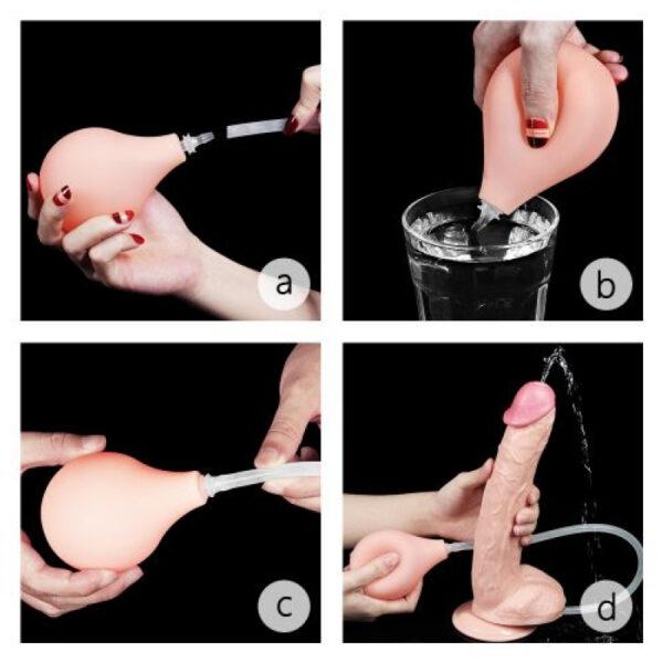 Dildo realístico squirting 11" - Imagen 8
