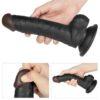 Easy strapon negro con vibración 7.5" - Imagen 12