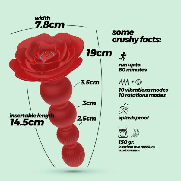 Tira anal con rotación Rosaline - Imagen 11