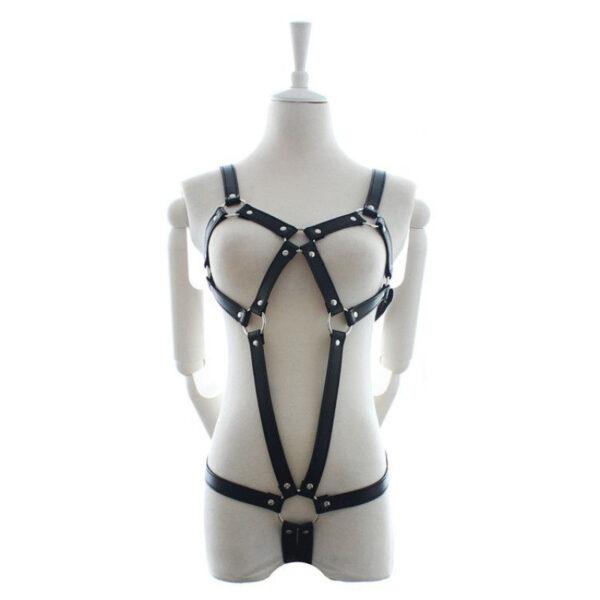 Arnés cuero Penitence hood