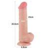 Dildo realístico dual layer 8" - Imagen 7