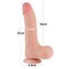 Dildo realístico dual layer 8.5" - Imagen 7
