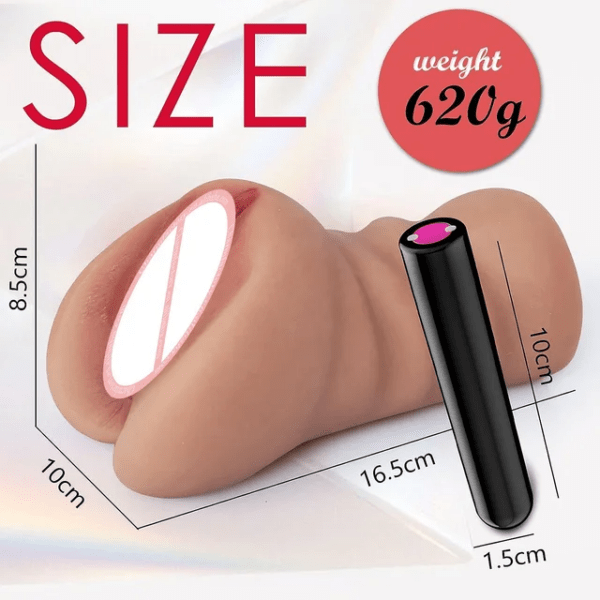 Vagina realista stroker recargable - Imagen 3