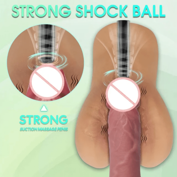Vagina realista stroker recargable - Imagen 6