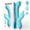 Rabbit con massaging ball 360º 3 motores