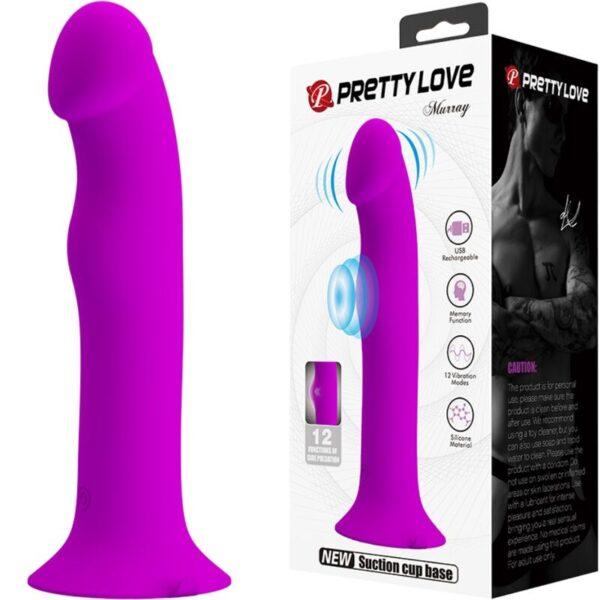 Dildo con vibración y taping Murray - Imagen 7