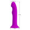 Dildo con vibración y taping Murray - Imagen 5