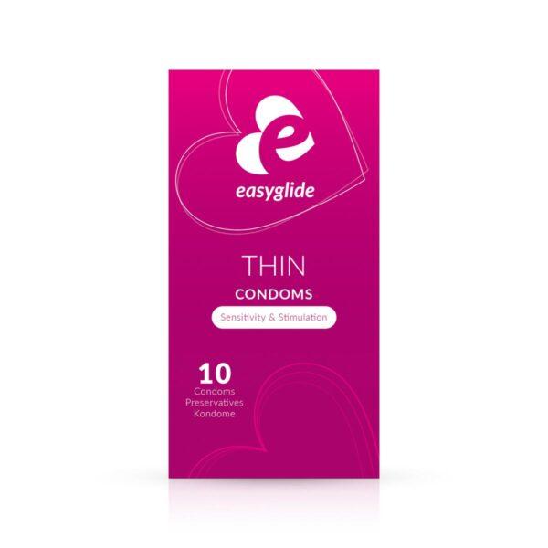 Preservativos finos 10u Easyglide