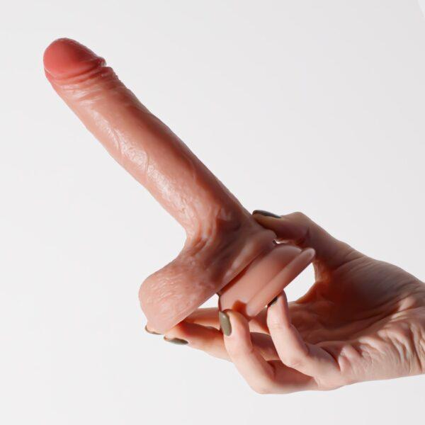 Dildo realista dual density 19cm Invictus - Imagen 5