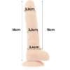 Arnés con dildo articulado 18cm - Imagen 9