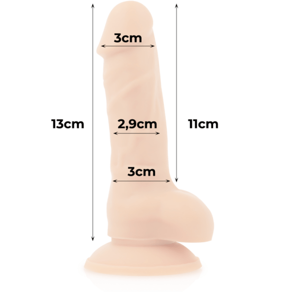 Arnés con dildo silicona articulado 13cm - Imagen 9