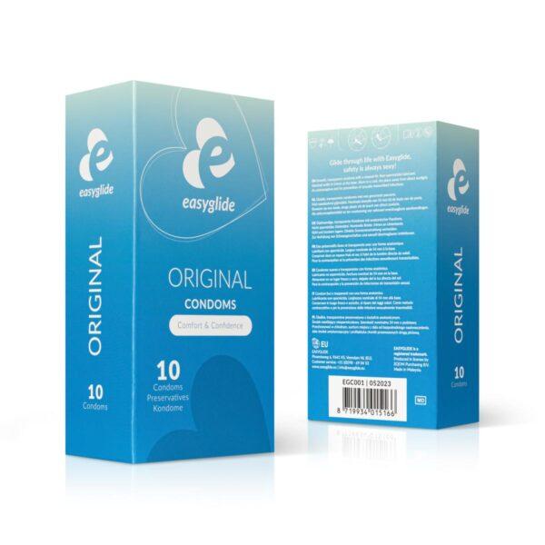 Preservativos naturales 10u Easyglide - Imagen 2