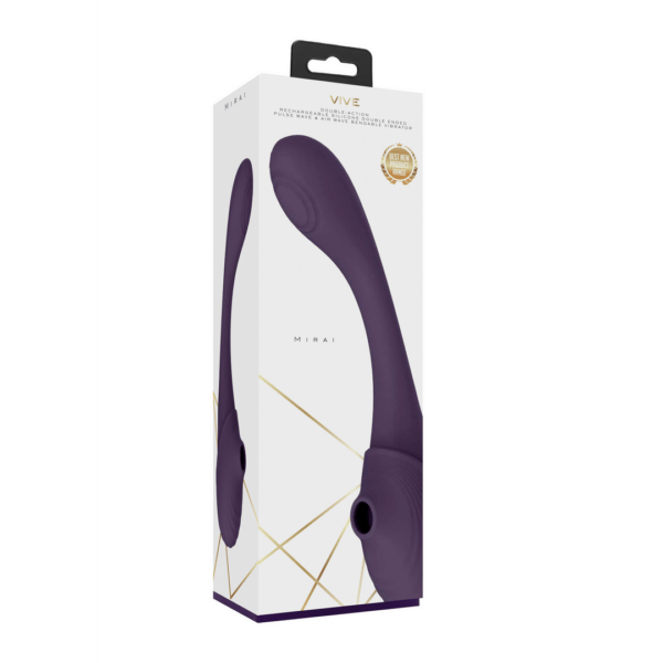 Vibrador doble y airwave Vive Mirai - Imagen 3
