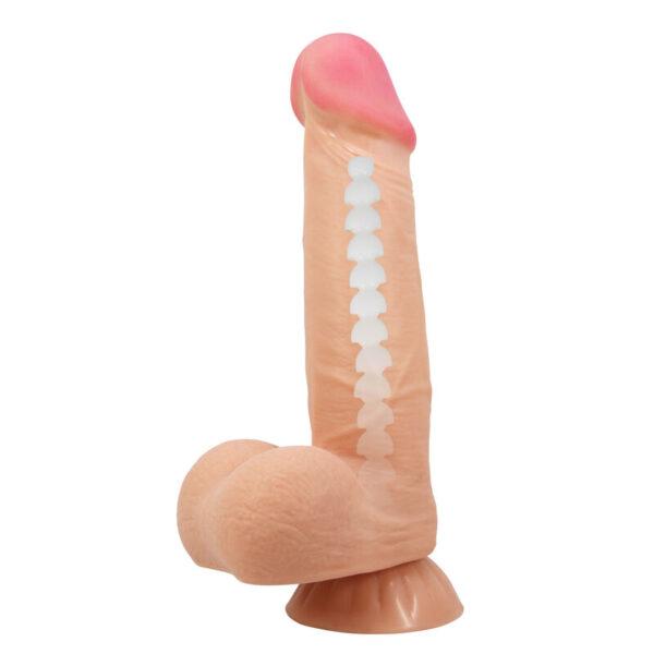 Dildo realístico piel deslizante 21.8cm - Imagen 5