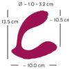 Bendable RC panty rose vibe - Imagen 11