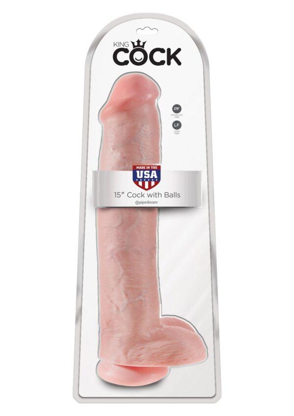 Realístico 15" King cock - Imagen 2