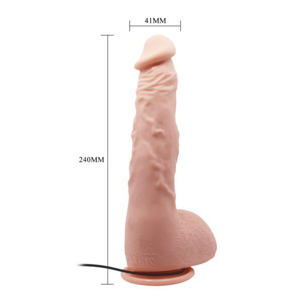 Vibrador realista 9.4" Jason - Imagen 5