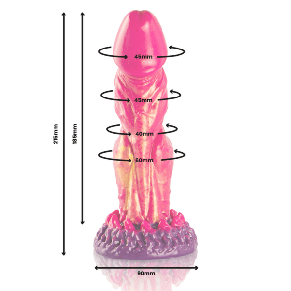 Dildo Cerberus fuego mitológico - Imagen 2