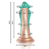 Dildo Python cobra verde - Imagen 2