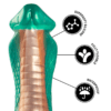 Dildo Python cobra verde - Imagen 7