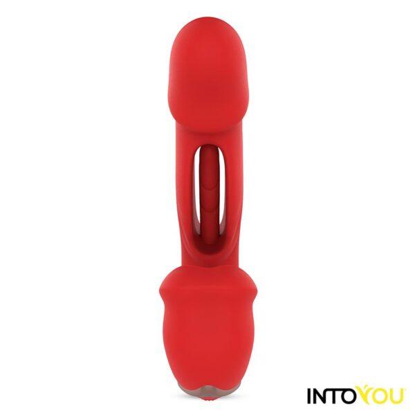 Vibrador doble con flipping,mordisqueo y APP Mouty - Imagen 3