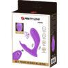 Vibrador y pulsador doble con mando Idabelle - Imagen 7