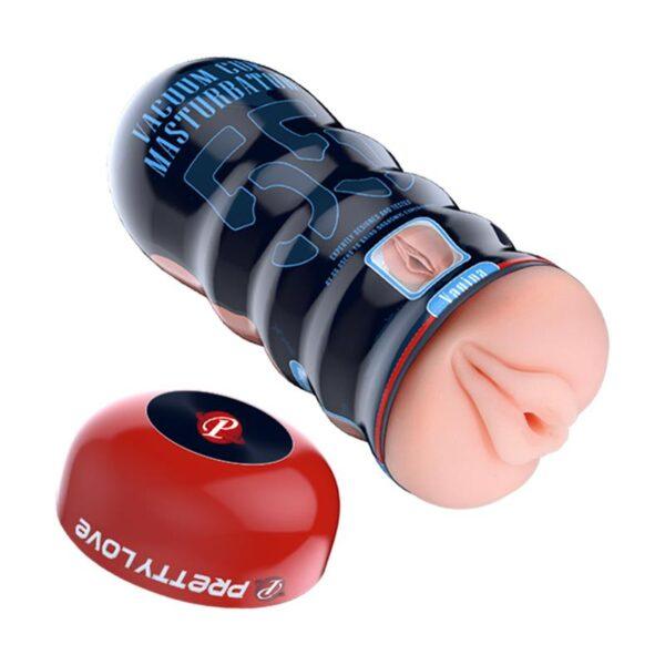 Vacuum cup masturbator vagina