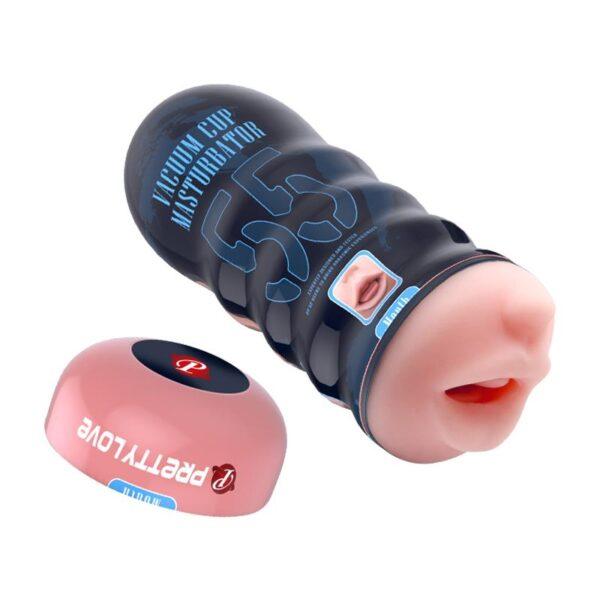 Vacuum cup masturbator boca