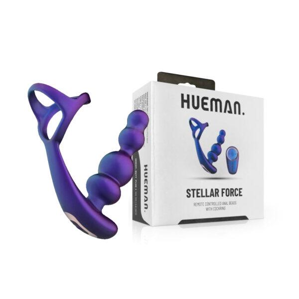 Plug anal rotador con anilla Space force
