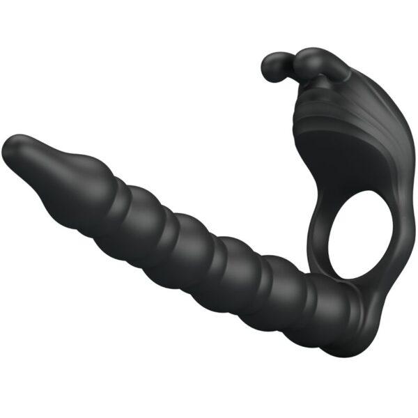 Anillo doble penetración con vibración Blackney - Imagen 4