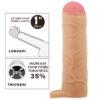 Funda pene y agarre testículos  extensión 1" Bunion