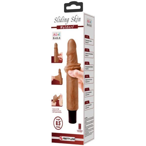 Pene realístico vibrador 18cm Waldorf - Imagen 9