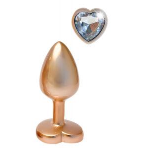 Joya anal T-S dorado Gleaming Love