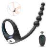 Anillo vibrador con bolas anales