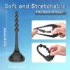 Anillo vibrador con bolas anales - Imagen 5
