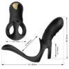 Anillo doble con mando recargable Ch - Imagen 5