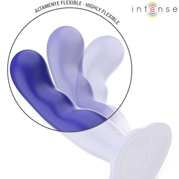 Vibrador silicona con mando  10 funciones Shorty - Imagen 4